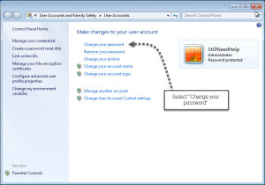howtochangeapasswordW7-step3