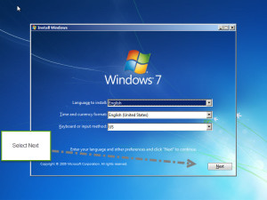 howtoinstallwindows7-step2